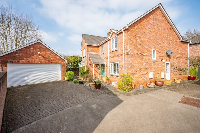 Side Elevation and Driveway- click for photo gallery